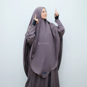 Alsyahra Exclusive Jilbab Set Khimar Shofa Niqab Poni Soft Crown Hijab Syari Premium