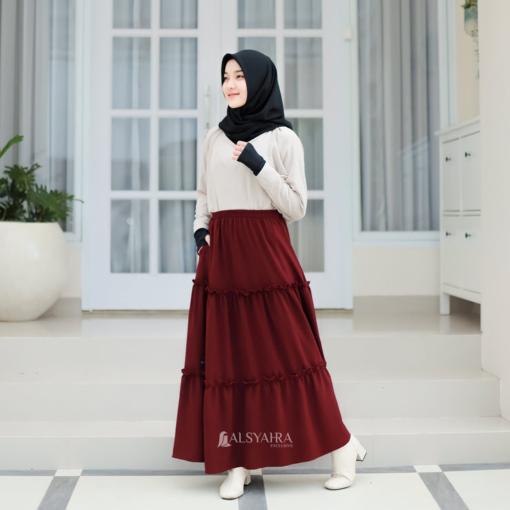 Alsyahra Exclusive Rok Daily Jamila Luxury Airflow Premium