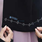 Cadar Tali Alhajr Sifon Jetblack Alsyahra Exclusive