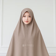 Alsyahra Exclusive Jilbab Set Khimar Shofa Haramain Niqab Poni Soft Crown Hijab Panjang Premium
