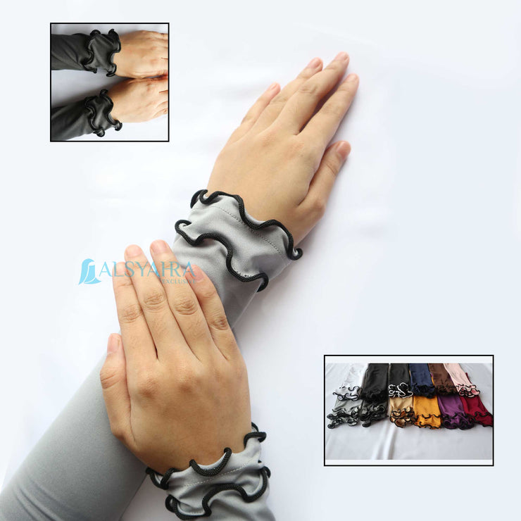 Alsyahra Exclusive Manset Handsock Butterfly Duo
