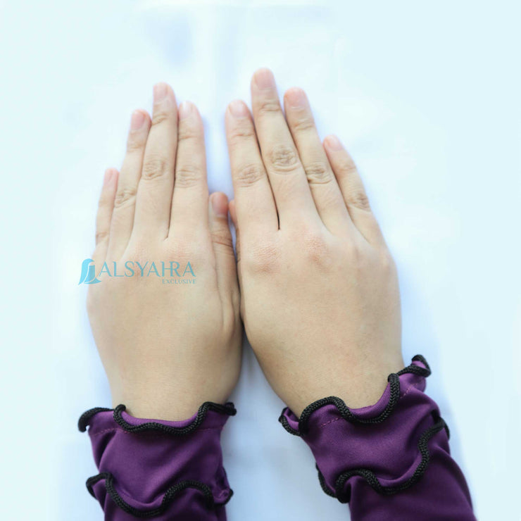 Alsyahra Exclusive Manset Handsock Butterfly Duo