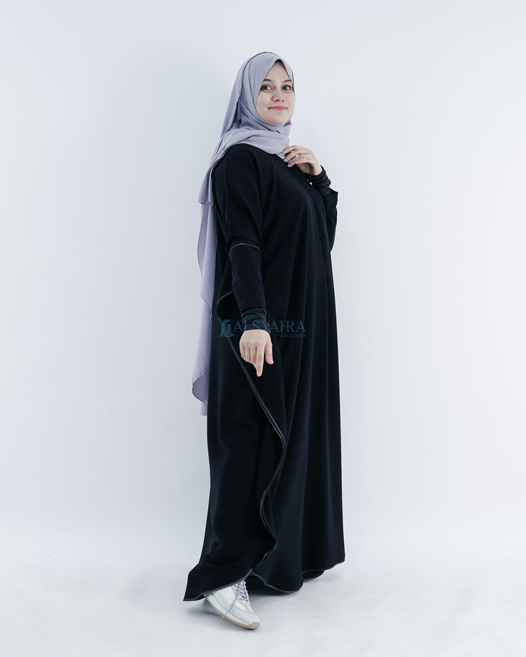 Alsyahra Exclusive  Bundling Gamis Khimar Dinda Hauw