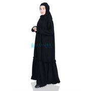 Alsyahra Exclusive X Wardah Maulina Bundling Gamis French Khimar Fatimah Size L