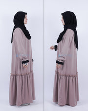 Abaya Gamis Jamila Luxury Wolfis Alsyahra Exclusive