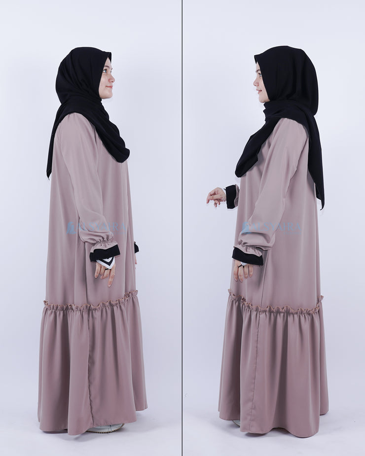 Abaya Gamis Jamila Luxury Wolfis Alsyahra Exclusive
