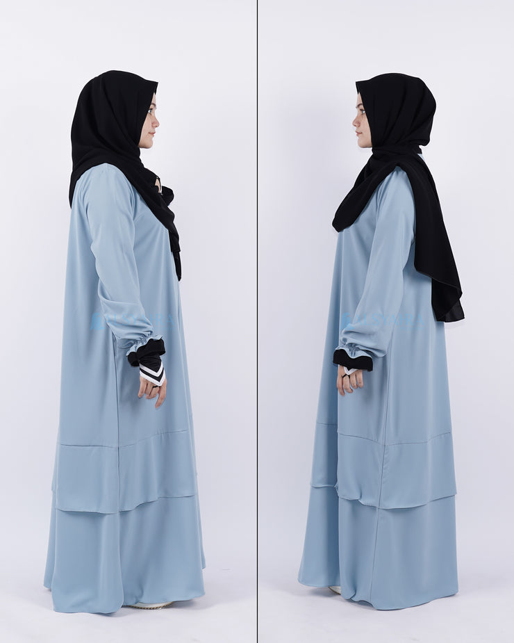 Abaya Gamis Salamah Luxury Wolfis Alsyahra Exclusive