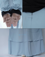 Abaya Gamis Salamah Luxury Wolfis Alsyahra Exclusive