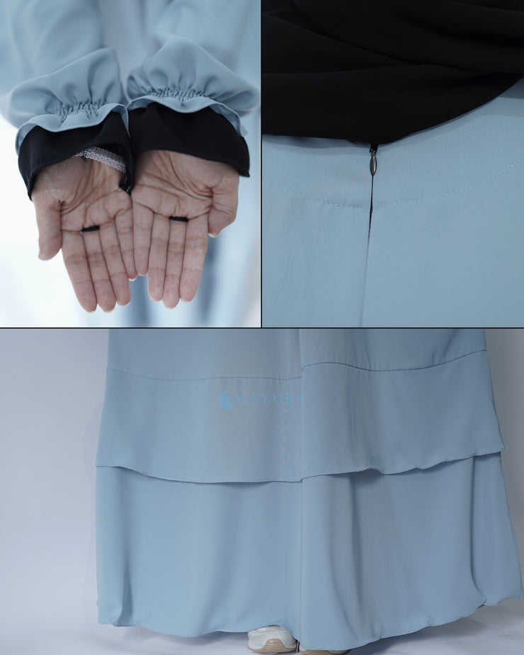 Abaya Gamis Salamah Luxury Wolfis Alsyahra Exclusive