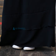 Alsyahra Exclusive Abaya Gamis Salamah Kids Jetblack