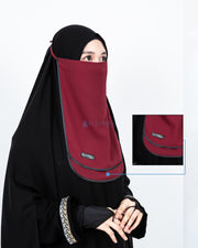 Cadar Tali Ikhfa 2 layer Sifon Premium Alsyahra Exclusive