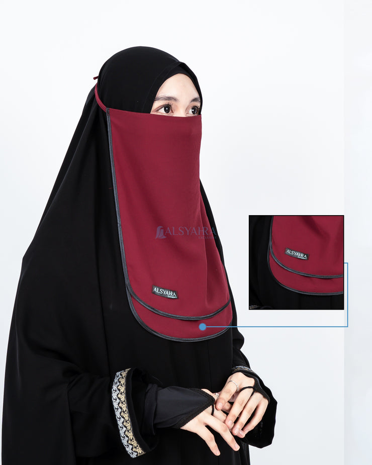 Cadar Tali Ikhfa 2 layer Sifon Premium Alsyahra Exclusive