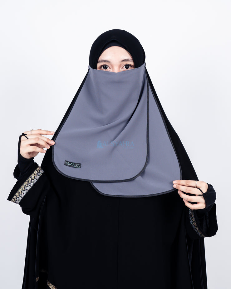 Cadar Tali Ikhfa 2 layer Sifon Premium Alsyahra Exclusive