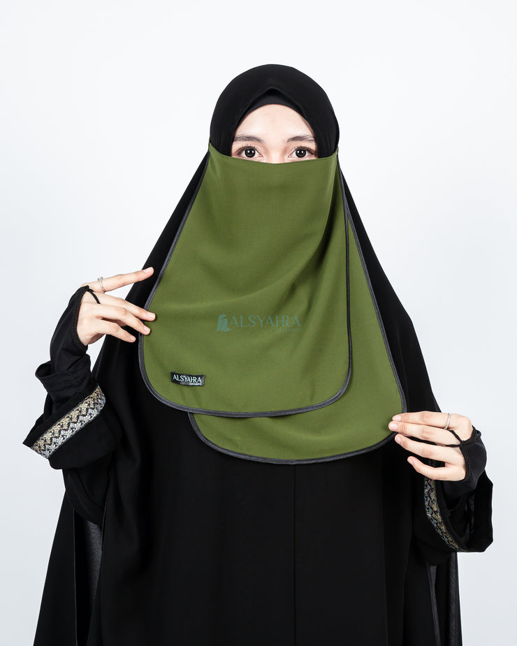 Cadar Tali Ikhfa 2 layer Sifon Premium Alsyahra Exclusive