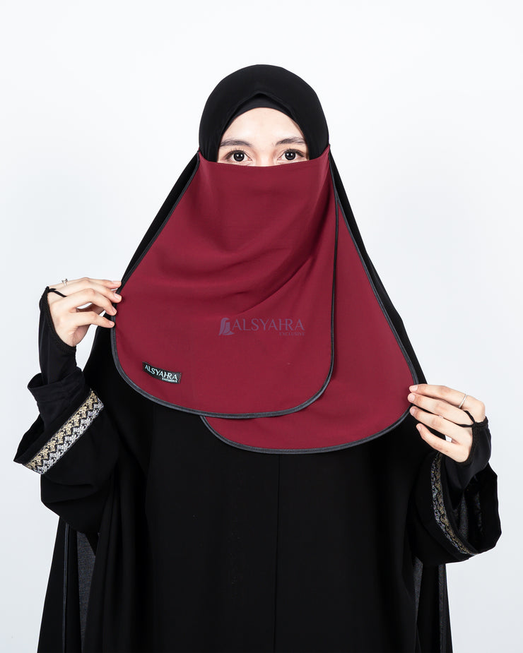 Cadar Tali Ikhfa 2 layer Sifon Premium Alsyahra Exclusive