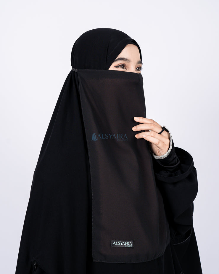 Cadar Tali Karet Bolak Balik 2 Warna Sifon Premium Alsyahra Exclusive