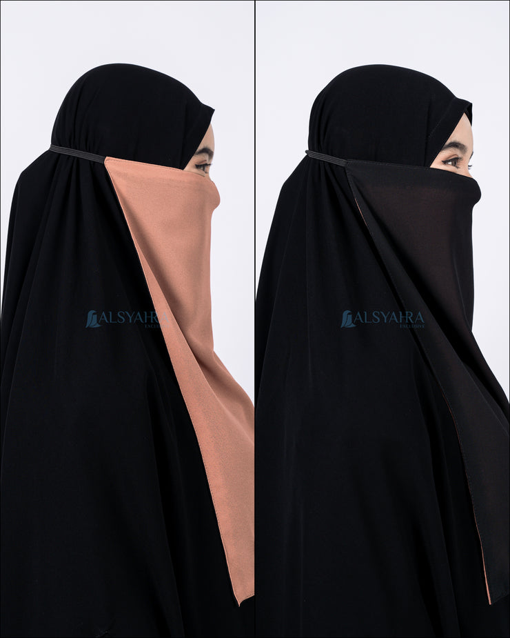 Cadar Tali Karet Bolak Balik 2 Warna Sifon Premium Alsyahra Exclusive
