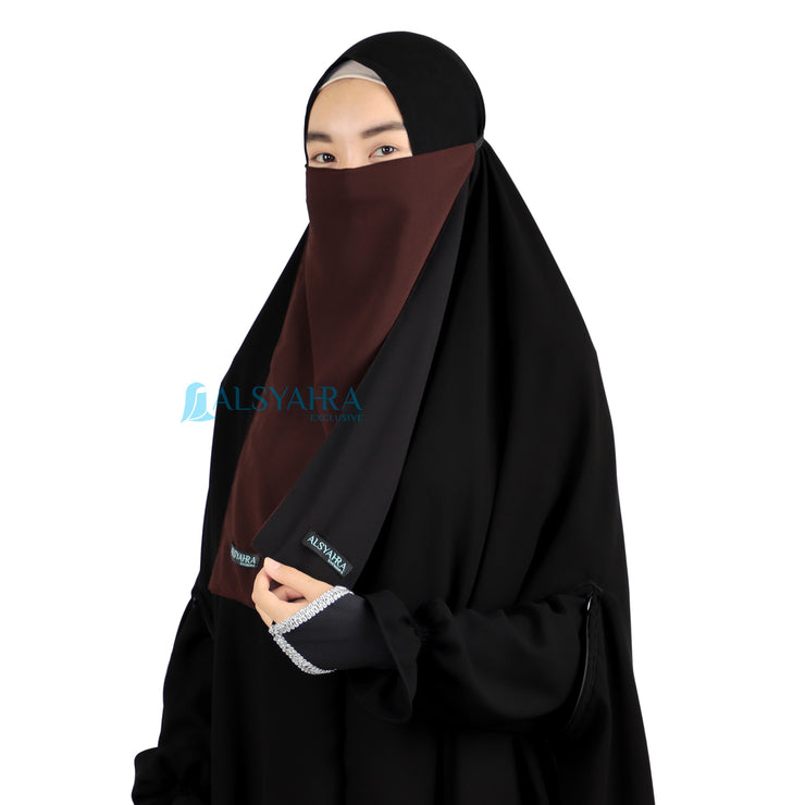 Cadar Tali Karet Bolak Balik 2 Warna Sifon Premium Alsyahra Exclusive