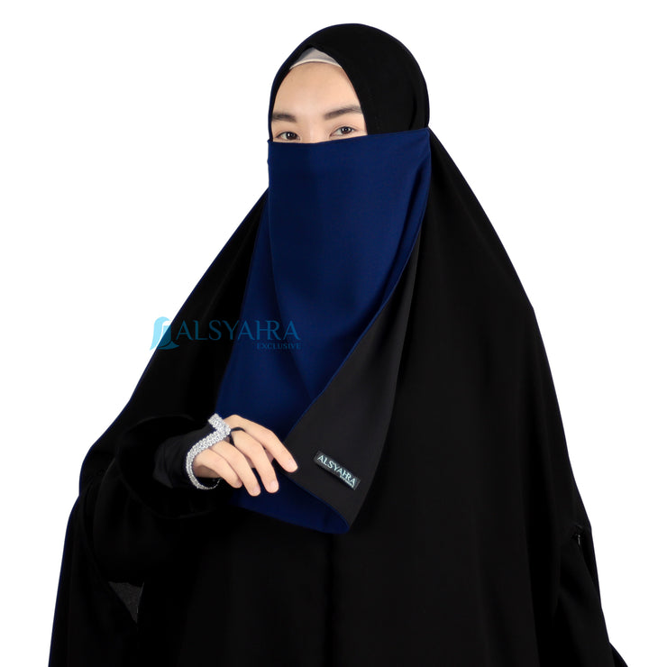 Cadar Tali Karet Bolak Balik 2 Warna Sifon Premium Alsyahra Exclusive
