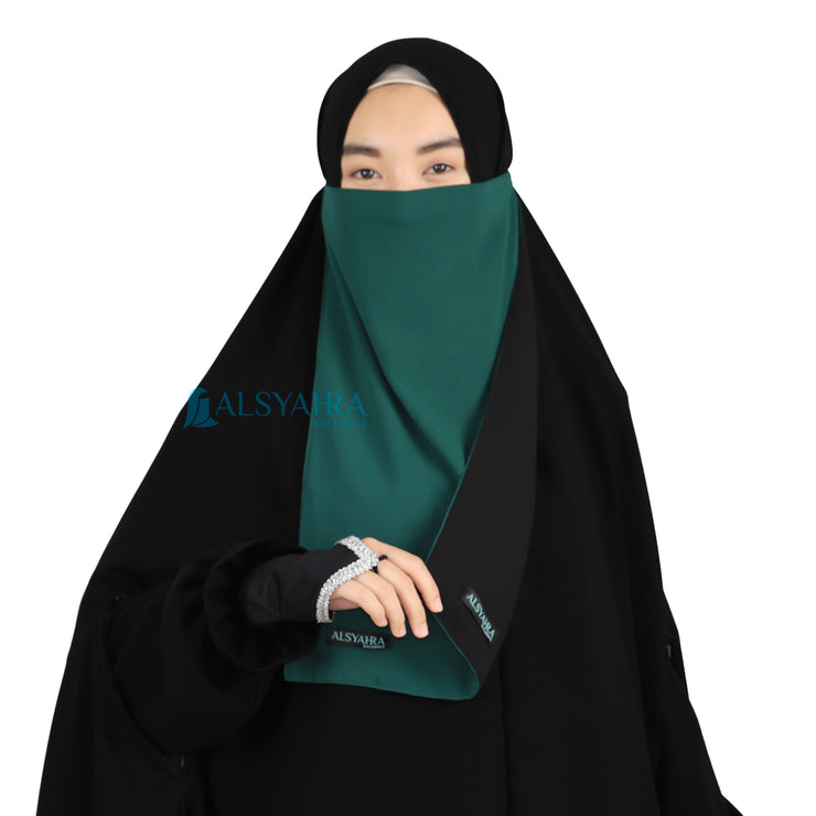 Cadar Tali Karet Bolak Balik 2 Warna Sifon Premium Alsyahra Exclusive