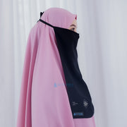 Alsyahra Exclusive Cadar Tali Mediterania Sifon Silk Jetblack