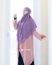 French Khimar Ayumi Sifon Premium by Alsyahra Exclusive