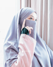 French Khimar Ayumi Sifon Premium by Alsyahra Exclusive