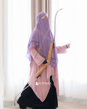 French Khimar Ayumi Sifon Premium by Alsyahra Exclusive