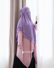 French Khimar Ayumi Sifon Premium by Alsyahra Exclusive