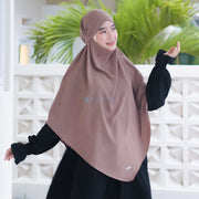 Alsyahra Exclusive French Khimar Ayumi Size L Soft Crown Exclusive