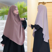 Alsyahra Exclusive French Khimar Ayumi Size L Soft Crown Exclusive