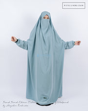 French Khimar Zahira Haramain Luxury Wolfis Alsyahra Exclusive