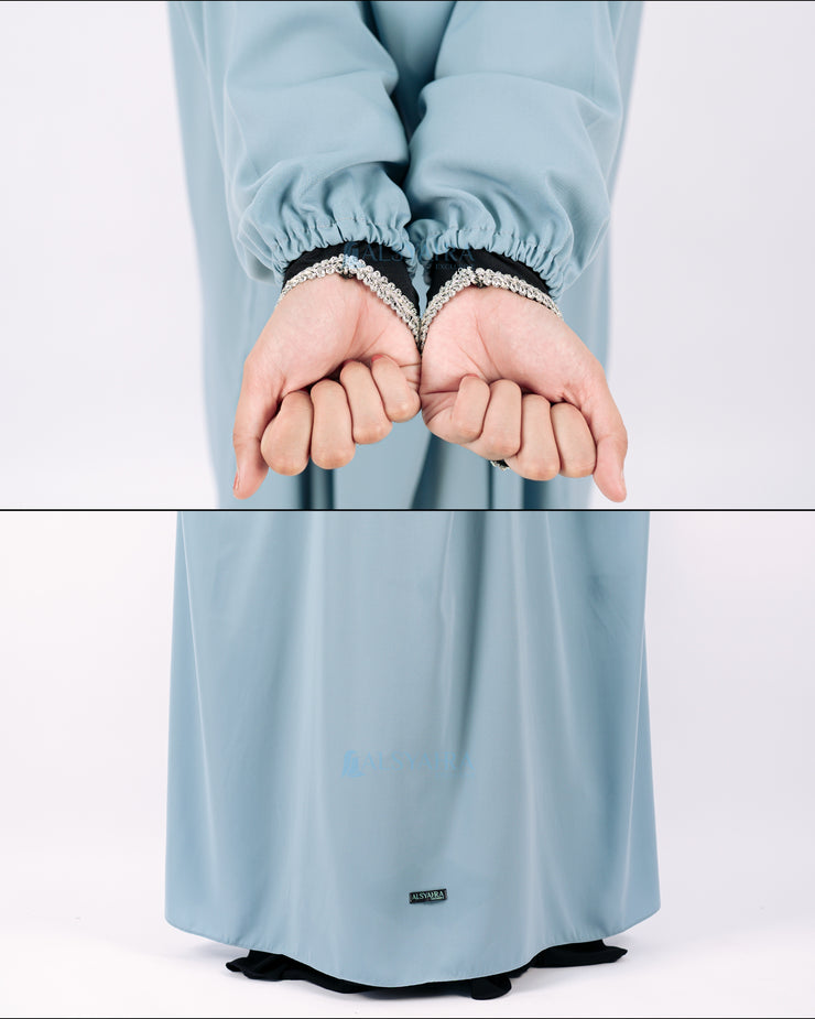French Khimar Zahira Haramain Luxury Wolfis Alsyahra Exclusive