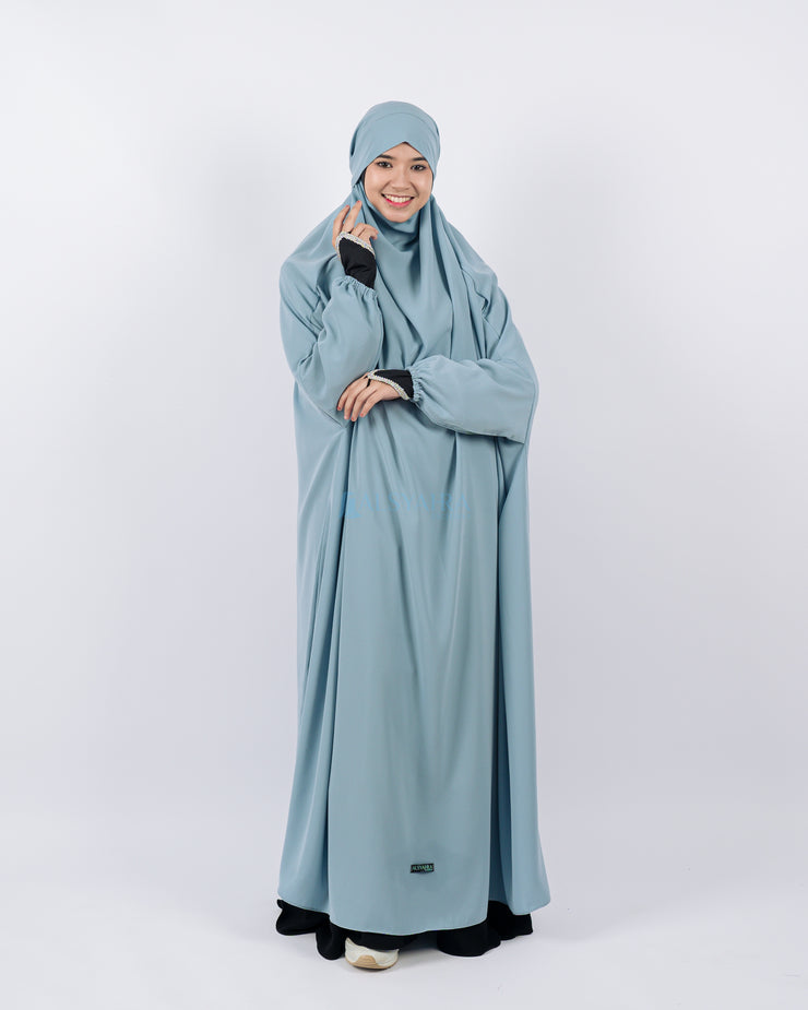 French Khimar Zahira Haramain Luxury Wolfis Alsyahra Exclusive