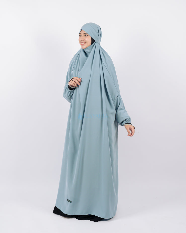 French Khimar Zahira Haramain Luxury Wolfis Alsyahra Exclusive