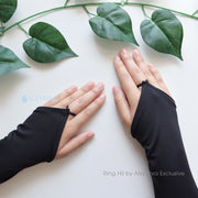 Simple Syari Manset Handsock Cincin Polos Premium
