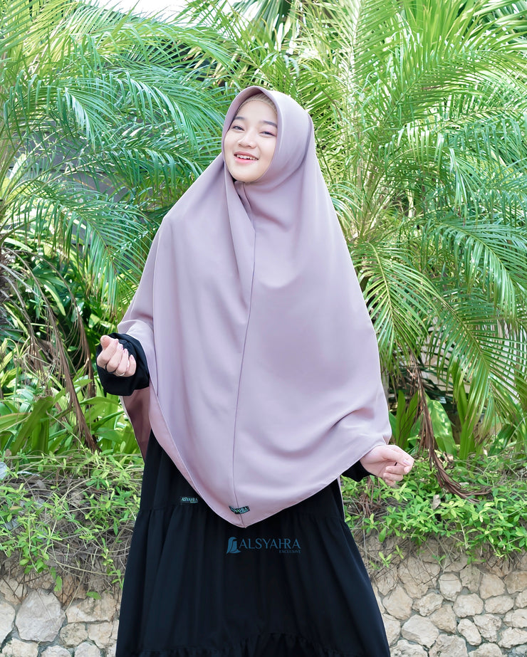Set Khimar Instan Aisyah Luxury Wolfis Alsyahra Exclusive
