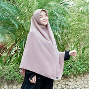 Set Khimar Instan Aisyah Luxury Wolfis Alsyahra Exclusive