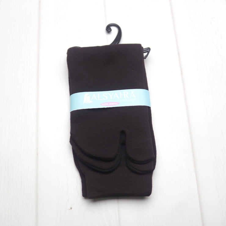 Kaos Kaki Jempol Polos Muslimah Alsyahra Sock
