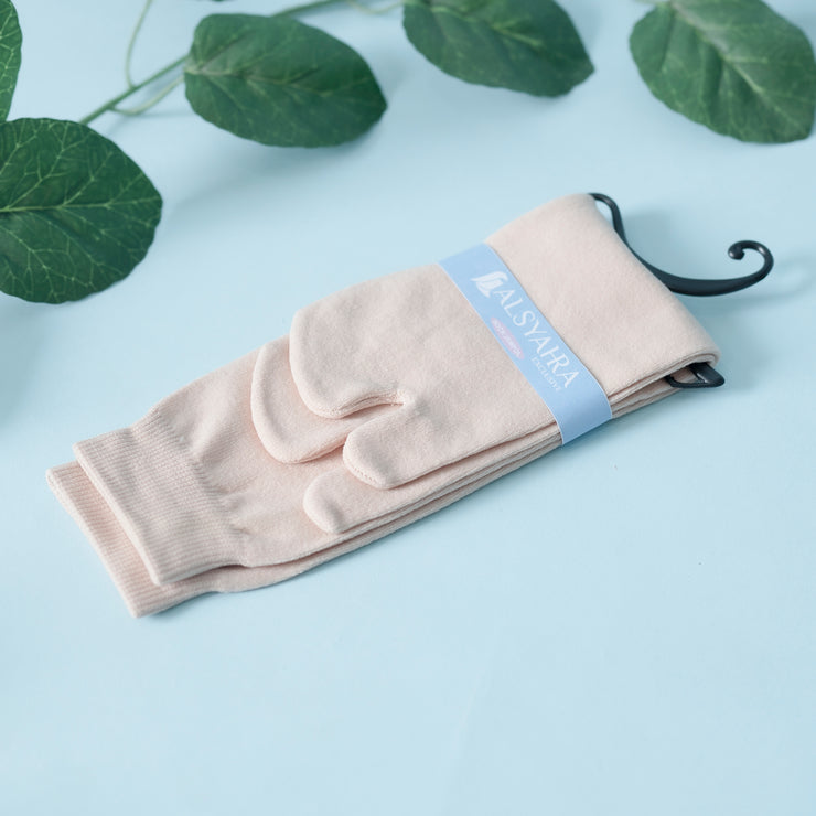 Kaos Kaki Jempol Polos Muslimah Alsyahra Sock