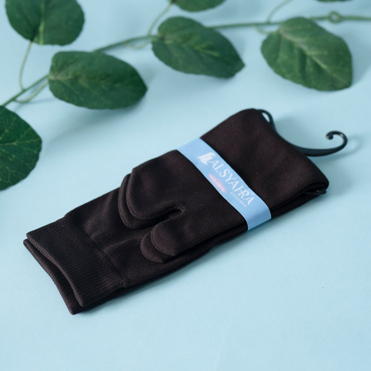 Kaos Kaki Jempol Polos Muslimah Alsyahra Sock