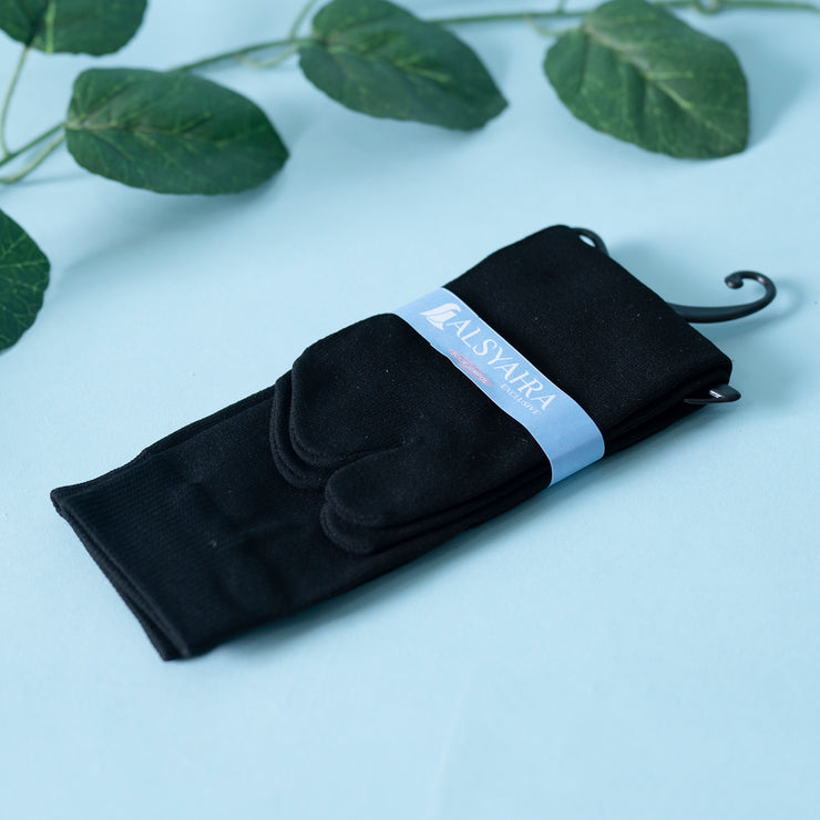 Kaos Kaki Jempol Polos Muslimah Alsyahra Sock