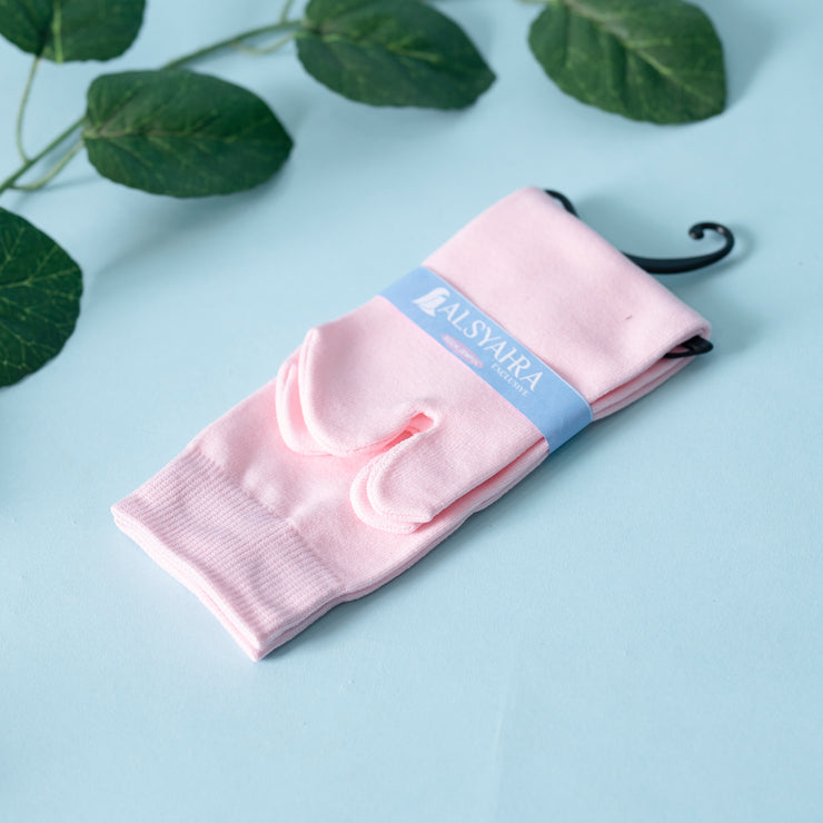 Kaos Kaki Jempol Polos Muslimah Alsyahra Sock