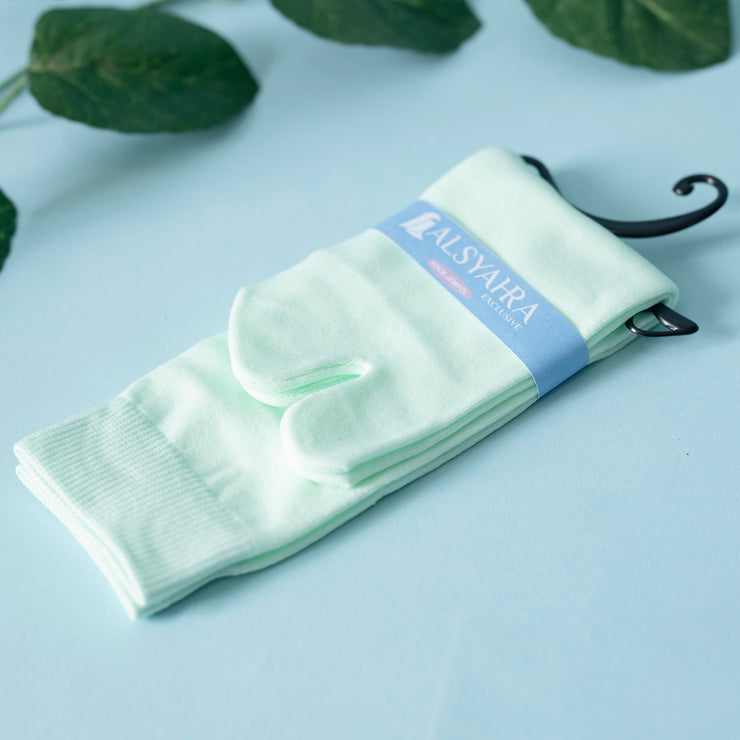 Kaos Kaki Jempol Polos Muslimah Alsyahra Sock