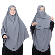 Set Khimar Instan Aisyah Luxury Wolfis Alsyahra Exclusive