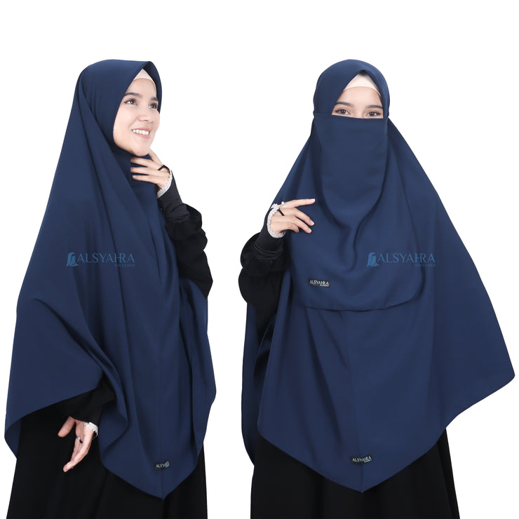 Set Khimar Instan Aisyah Luxury Wolfis Alsyahra Exclusive