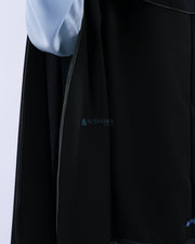 Khimar Altaj Handsplit Bisban Niqab Poni Jetblack Alsyahra Exclusive