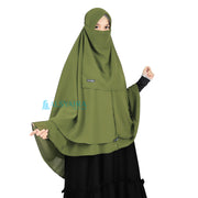 Set Khimar Syari Cerutti 2 Layer Size XL Alsyahra Exclusive