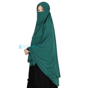 Set Khimar Syari Cerutti 2 Layer Size XL Alsyahra Exclusive
