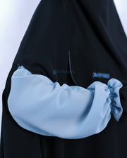 Set Khimar Syari Handzipper Haramain Jetblack Alsyahra Exclusive